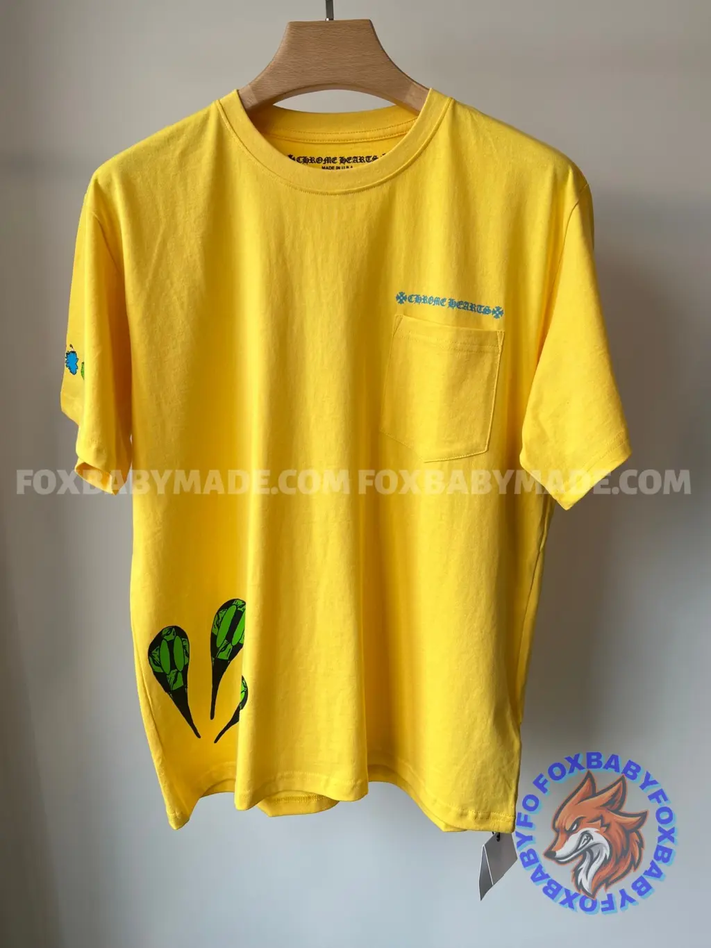 Matty boy Iconic Final Drop Yellow Crew Neck Short Sleeve Tee